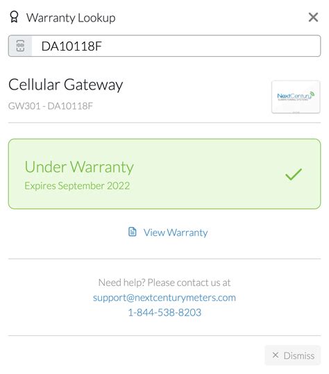 miller warranty lookup